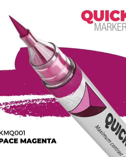 AK-MQ001, AK Interactive, Space Magenta, Quick Markers per modellismo, tratto rapido