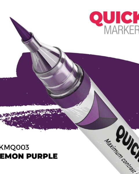 AK-MQ003, AK Interactive, Demon Purple, Quick Markers per modellismo, tratto rapido