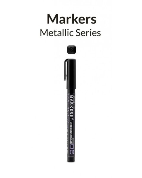 Metallic Markers Zirconium Black 06 GAAHLERI GA45169