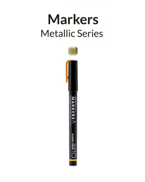 Metallic Markers Flashy Gold 10 GAAHLERI GA45206