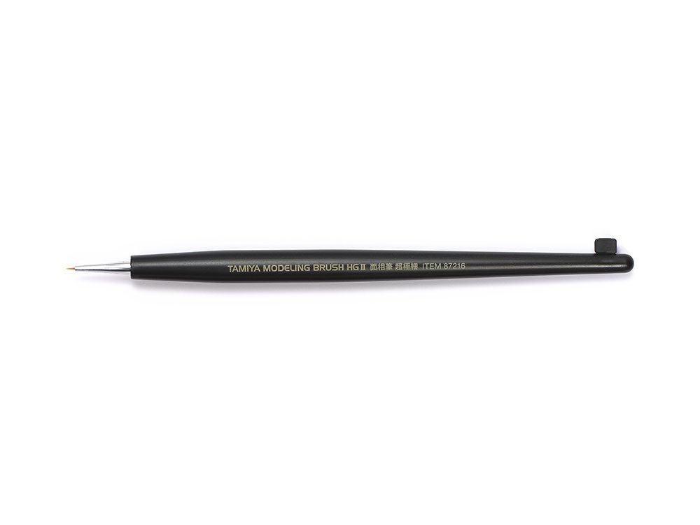 87216, Tamiya Modeling Brush HG II, Ultra Fine Pointed, pennello di precisione estrema