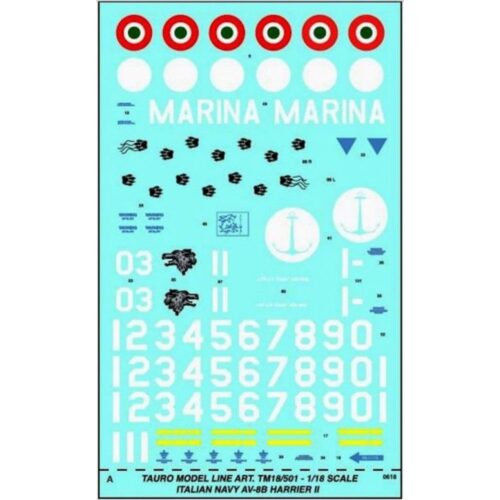MDD AV8 Harrier Marina Italiana scala 1:48 – Tauro Model TU18501