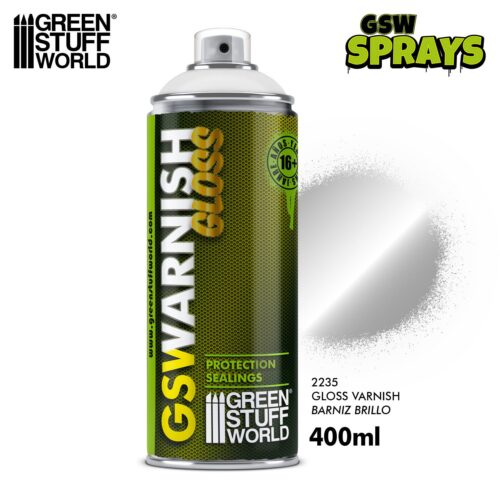 Vernice Spray Transparente – LUCIDA  GREEN STUFF WORLD GSW2235