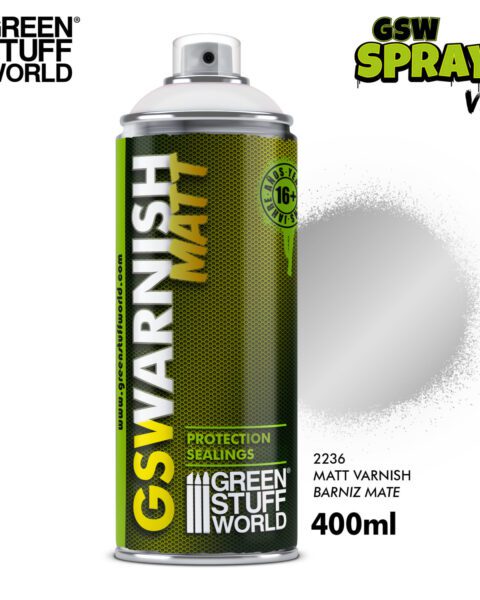 Vernice Spray Transparente - OPACA GREEN STUFF WORLD GSW2236