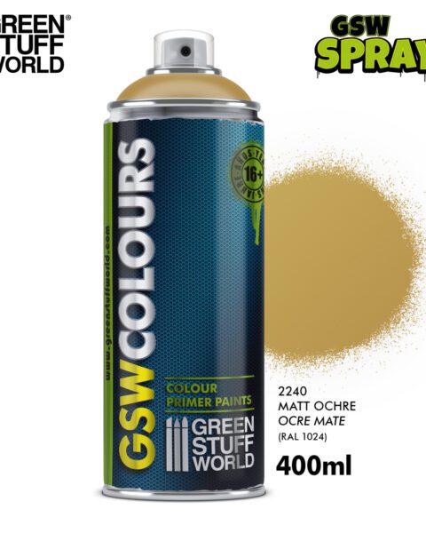 Bomboletta Spray - OCHRE Mate GREEN STUFF WORLD GSW2240