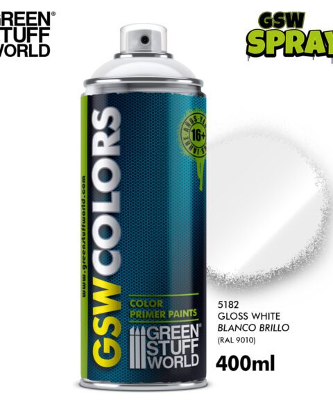 Bomboletta Spray - BIANCO LUCIDO GREEN STUFF WORLD GSW5182