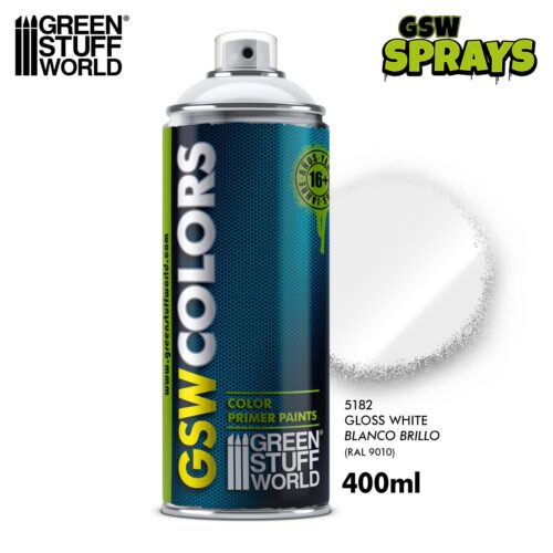Bomboletta Spray – BIANCO LUCIDO GREEN STUFF WORLD GSW5182