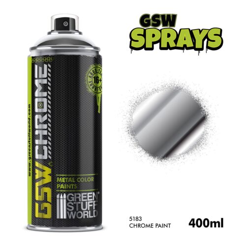 Bomboletta Spray Cromato GREEN STUFF WORLD GSW5183