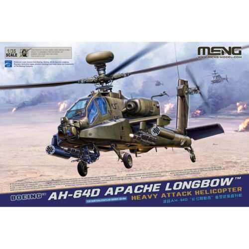 Boeing AH-64D Apache Longbow, QS004, scala 1:35, Meng Model