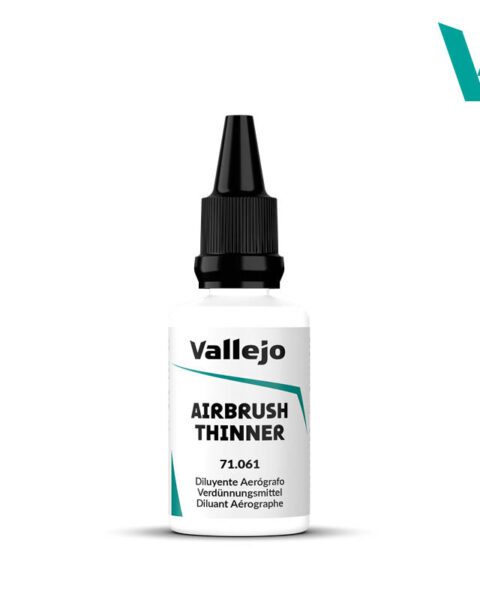 Airbrush Thinner 32ml Vallejo 71061 diluente acrilico aerografo