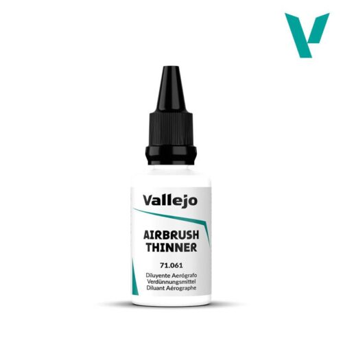 Airbrush Thinner 32ml Vallejo 71061 diluente acrilico aerografo