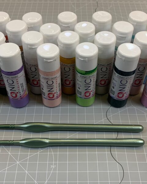 Offerta Colori Acrilici, 24 pz + 2 Pennelli, IONIC Smart Colors