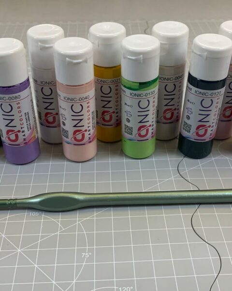Offerta Colori Acrilici, 12 pz + Pennello, IONIC Smart Colors