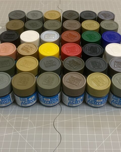 Offerta 36 Colori Acrilici Acrysion, Serie N, Gunze Sangyo