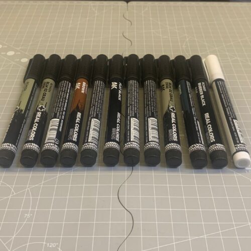 Offerta 12 Pennarelli RealColor Markers, AK Interactive