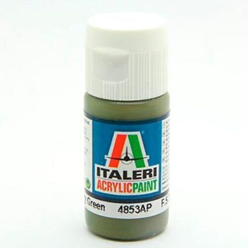 colore vernice acrilica Italeri per modellismo statico 4853ap FLAT GREY GREEN RLM.66 – F.S. 36081