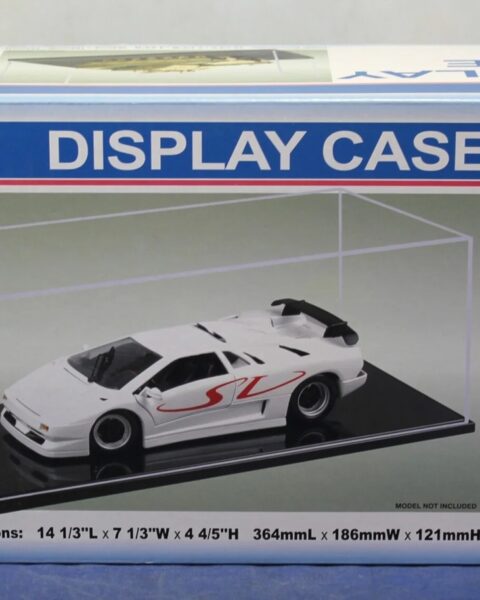 VETRINA IN PLASTICA 364 x 186 x 121 mm  09815 per Modellismo MASTER TOOLS