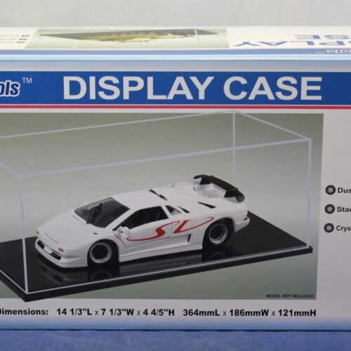 VETRINA IN PLASTICA 364 x 186 x 121 mm  09815 per Modellismo MASTER TOOLS