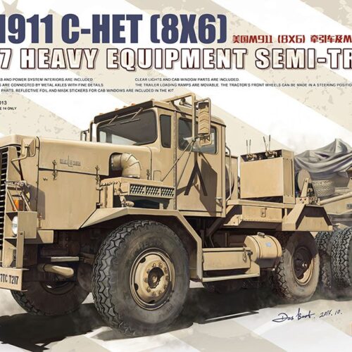 Meng – U.S. M911 C-HET & M747 Trailer – 1/35 – SS-013