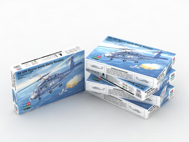 HH-60H Rescue Hawk Early Version, 87234, scala 1:72, HobbyBoss - immagine 10