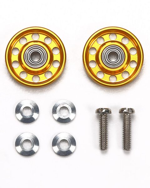 Tamiya 95704 – Roller 13mm Alluminio Leggeri (Ringless Gold)