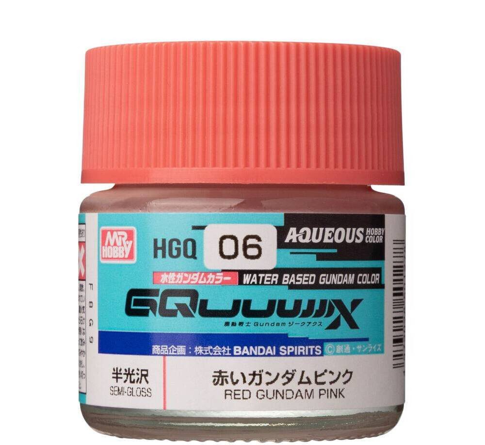 Mr. Hobby Gunze | HGQ-06 Rosa/Rosso | Aqueous Gundam Color | 10ml