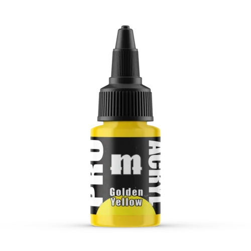 Pro Acryl 006, Golden Yellow , 22ml, Monument Hobbies