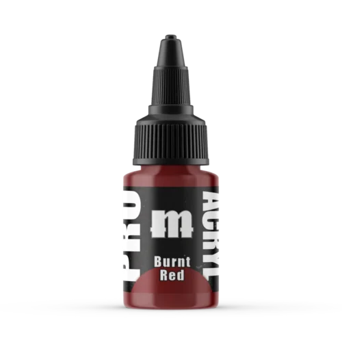 Pro Acryl 008, Burnt Red , 22ml, Monument Hobbies