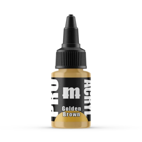 Pro Acryl 017 , Golden Brown , 22ml, Monument Hobbies