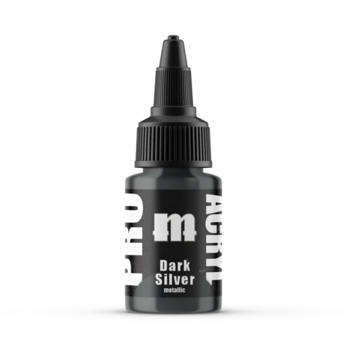 Pro Acryl 030 , Dark Silver , 22ml, Monument Hobbies
