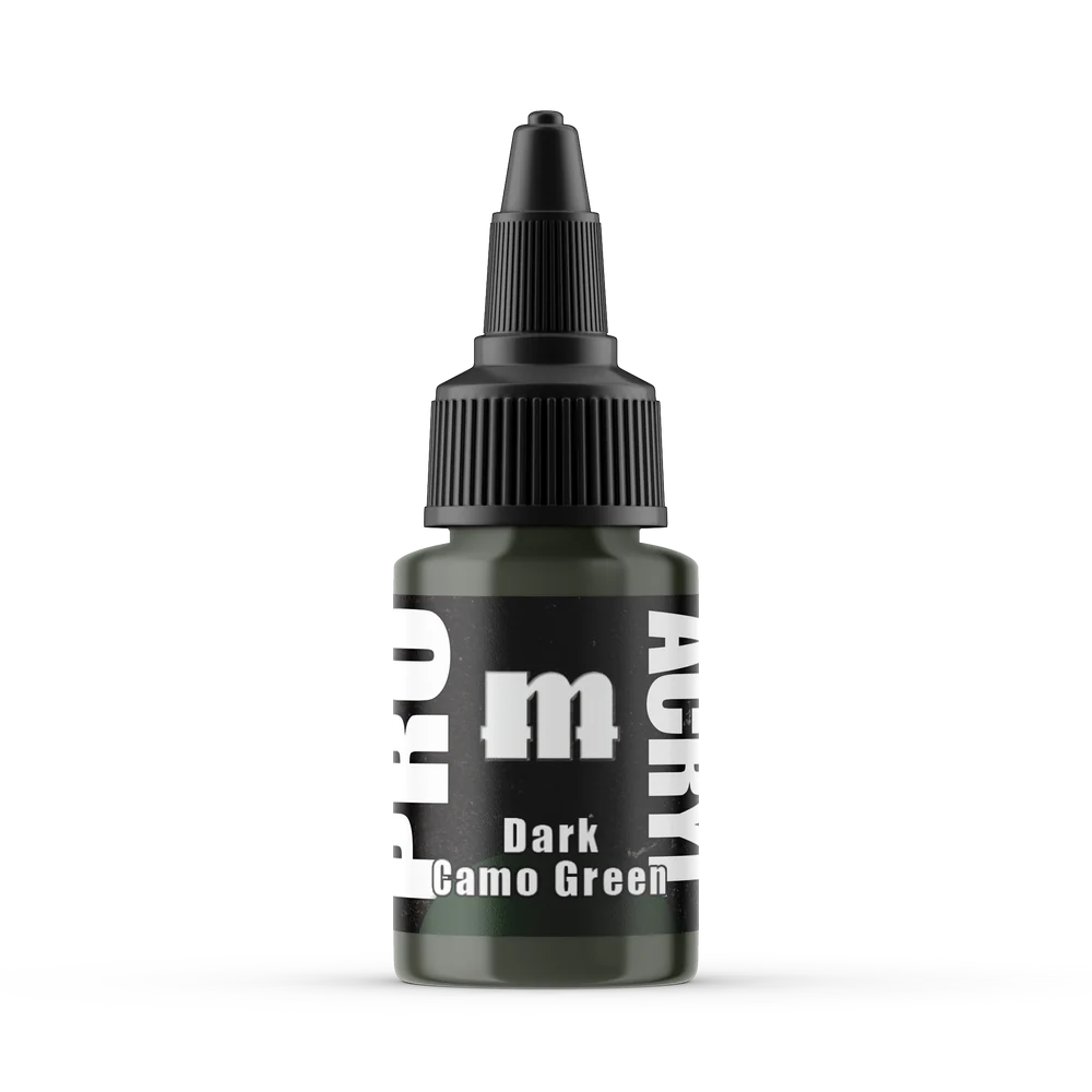 Pro Acryl 036 , Dark Camo Green , 22ml, Monument Hobbies