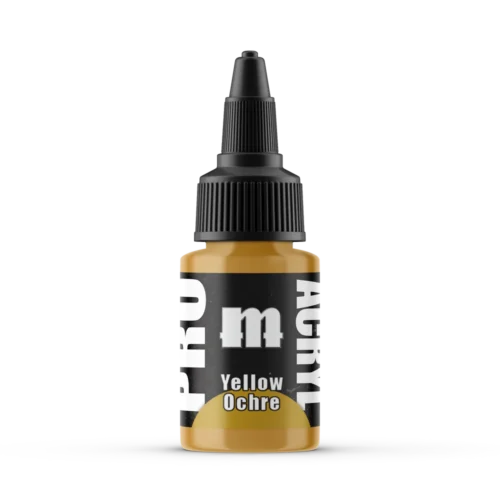 Pro Acryl 038 , Yellow Ochre , 22ml, Monument Hobbies
