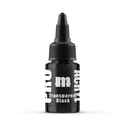 Pro Acryl 053 , Transparent Black , 22ml, Monument Hobbies