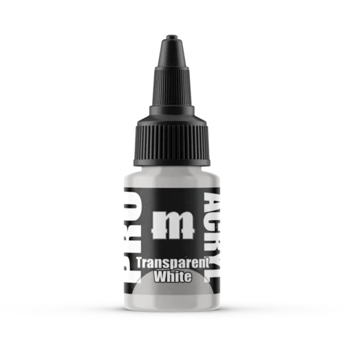 Pro Acryl 064 , Transparent White , 22ml, Monument Hobbies