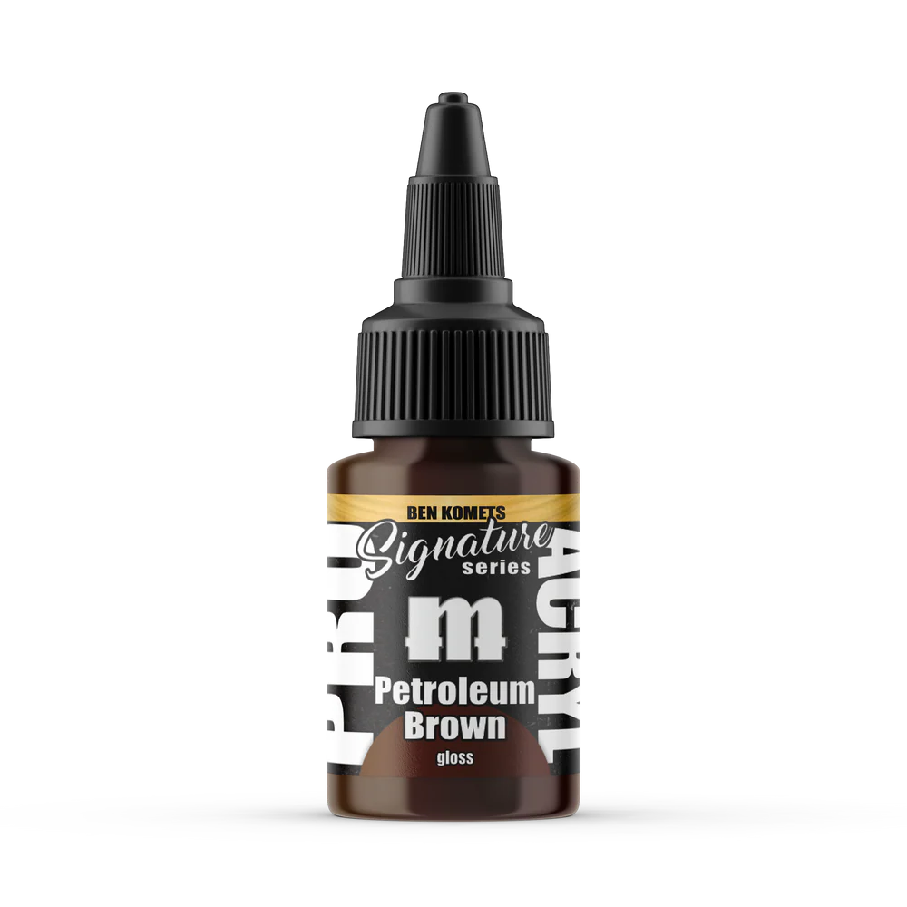 Pro Acryl S14 , Ben Komets Petroleum Brown, 22ml, Monument Hobbies