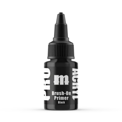 Pro Acryl 017 Prime , Brush On – Black , 22ml, Monument Hobbies
