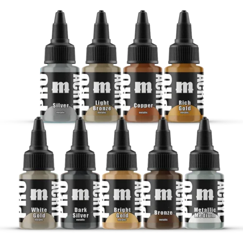Pro Acryl Metallic Set, Monument Hobbies