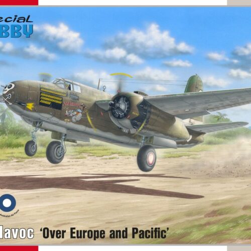 Douglas A-20G Havoc Europe and Pacific, SH72533, 1:72, Special Hobby
