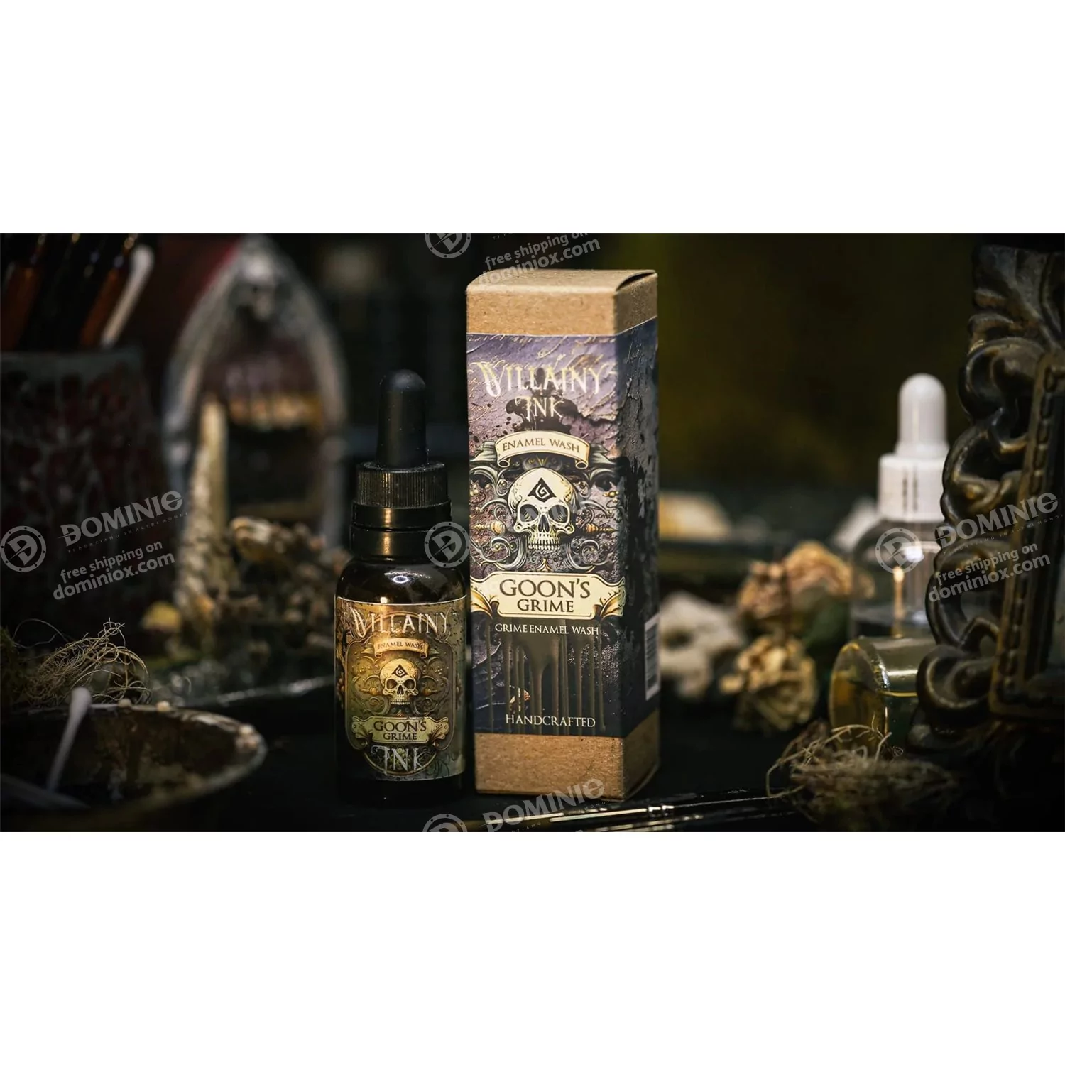 Villainy Ink Goon's Grime 30ml, GrimDark Compendium – GrimDark 06