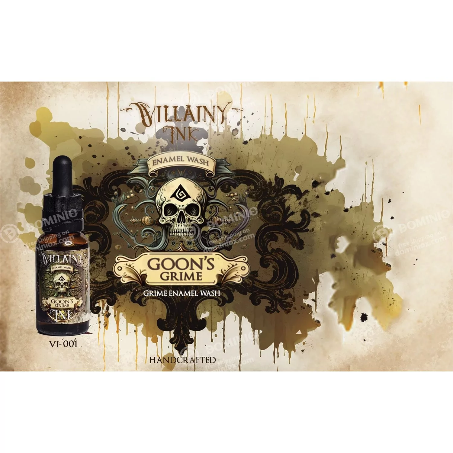 Villainy Ink Goon's Grime 30ml, GrimDark Compendium – GrimDark 06 - immagine 2