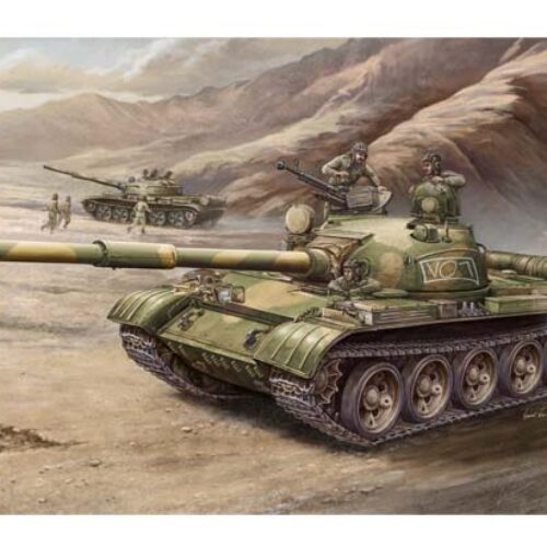 Russian T-62 Mod 1972 scala 1:35 TRUMPETER TR00377