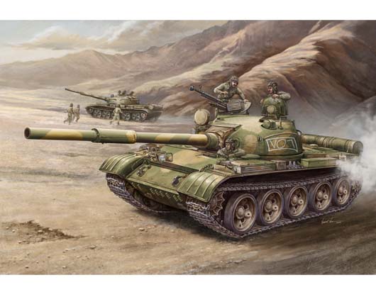 Russian T-62 Mod 1972 scala 1:35 TRUMPETER TR00377