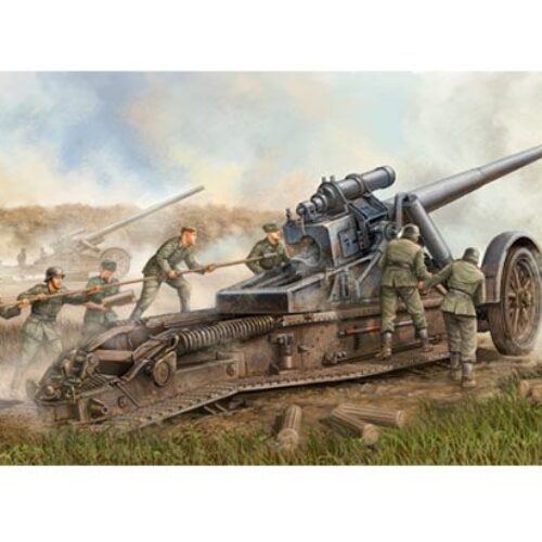 German IIWW 17cm Kanone 18 Heavy Gun scala 1:35 TRUMPETER TR02313