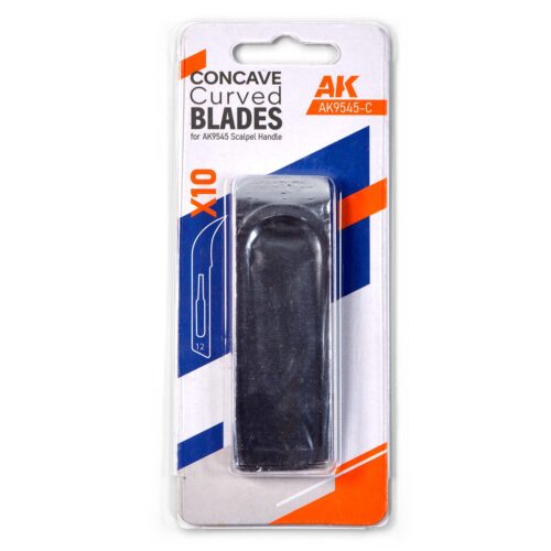 AK9545-C Lame Concave in Acciaio al Carbonio (10 pz)