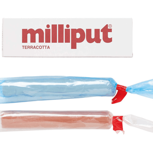 Stucco epossidico bicomponente – Milliput Terracotta – 113 gr TAMIYA MPT02