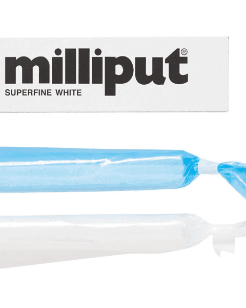 Stucco epossidico bicomponente - Milliput White (Bianco superfine) - 113 gr TAMIYA MPT05