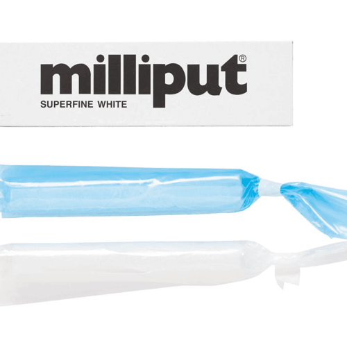 Stucco epossidico bicomponente – Milliput White (Bianco superfine) – 113 gr TAMIYA MPT05