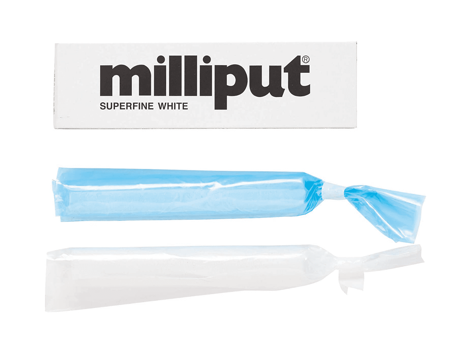 Stucco epossidico bicomponente - Milliput White (Bianco superfine) - 113 gr TAMIYA MPT05