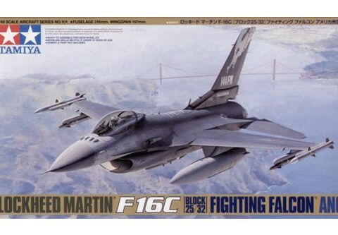 Tamiya 61101 – Lockheed F-16C Falcon ANG – Scala 1:48