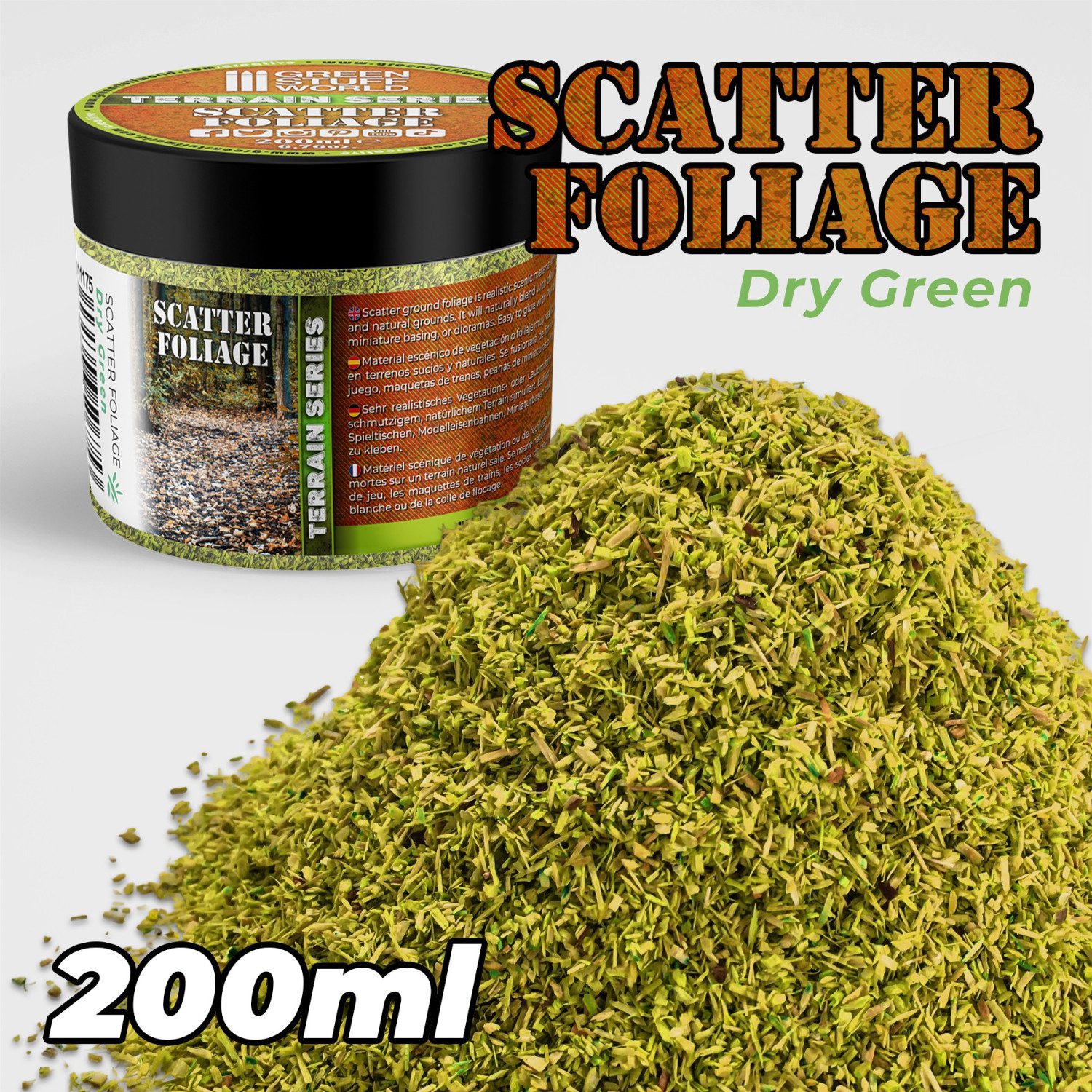 Fogliame - VERDE SECCO 200 ml GREEN STUFF WORLD GSW11175